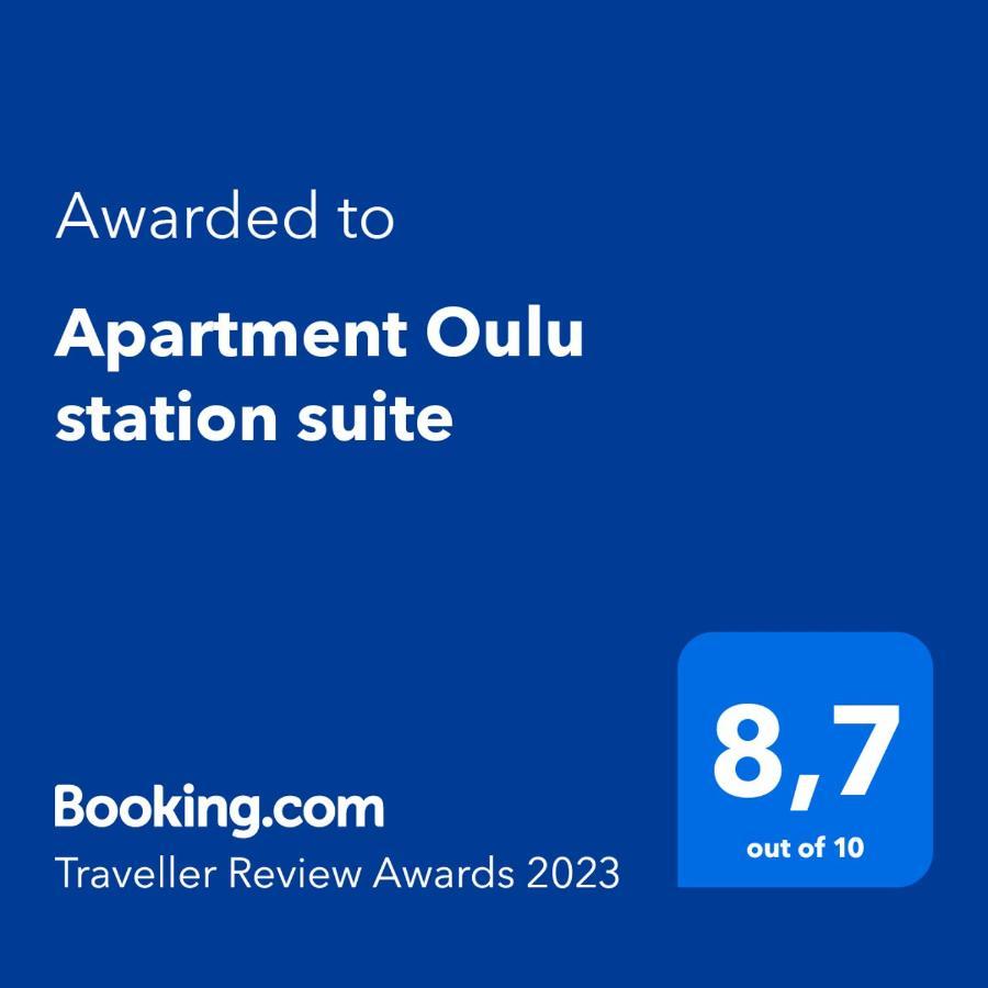 Apartment Oulu Station Suite Kültér fotó